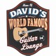 World Famous Guitar Lounge Sign Personalized